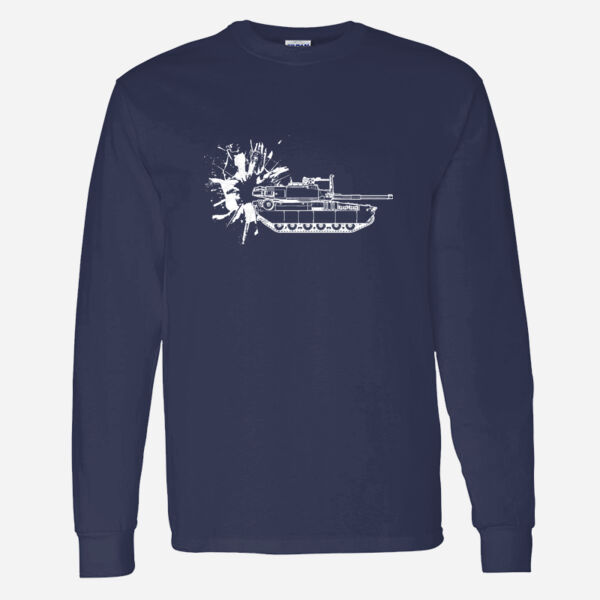Heavy Cotton 100% Cotton Long Sleeve T Shirt Thumbnail
